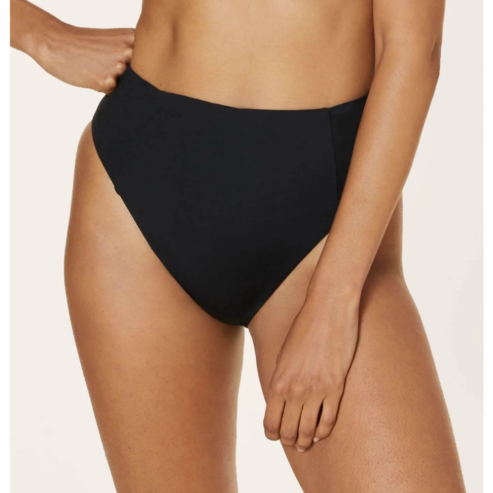 SET OF 3 Andie High-Waisted Bikini Bottoms - all size Medium